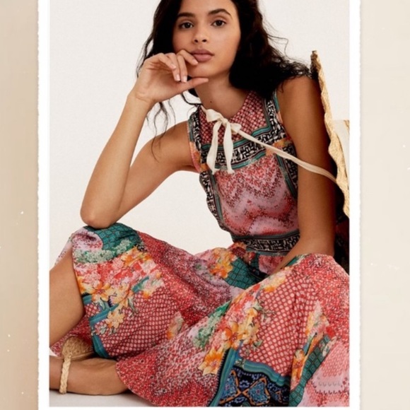 💝Anthropologie💝 Alessandra Maxi dress - Picture 4 of 5